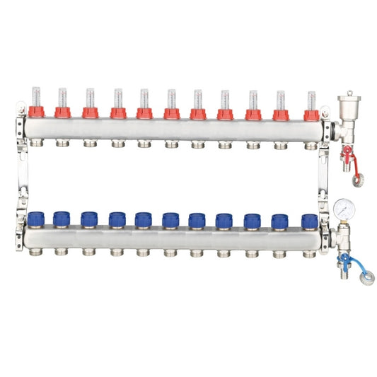11 PORT STANDARD DESIGN UFH MANIFOLD