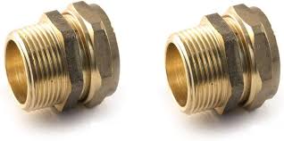 COMPRESSION MALE IRON STRAIGHT 22 X 3/4"