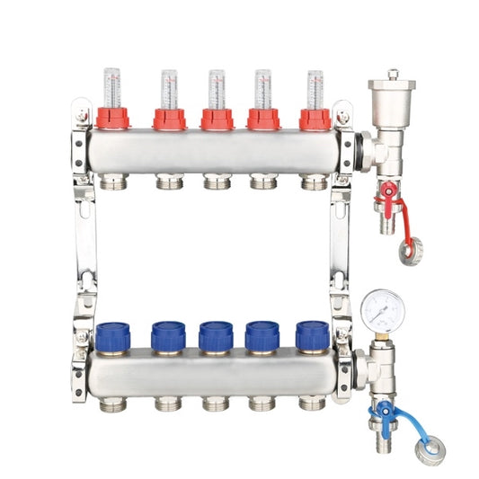 4 PORT STANDARD DESIGN UFH MANIFOLD