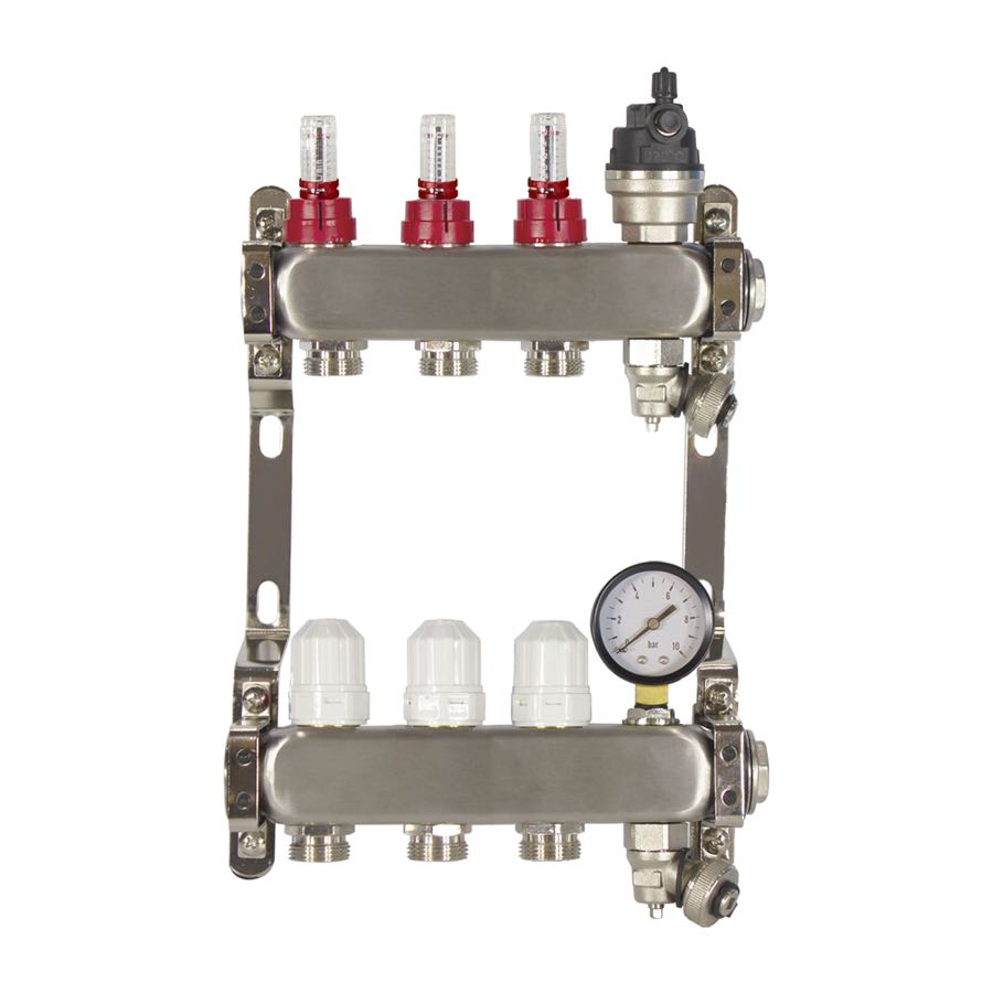 3 PORT ADVANCE DESIGN UFH MANIFOLD