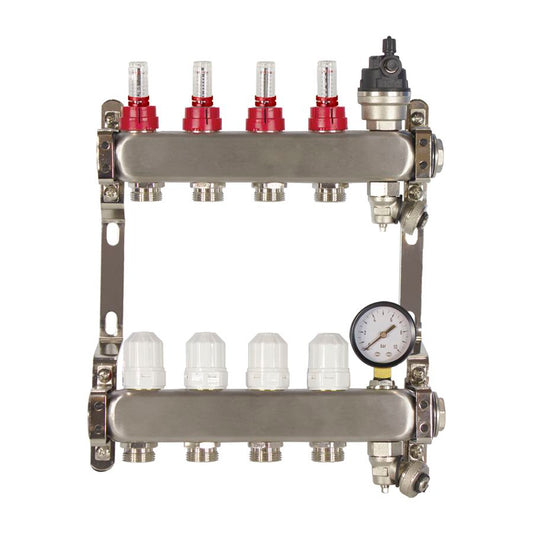4 PORT ADVANCE DESIGN UFH MANIFOLD