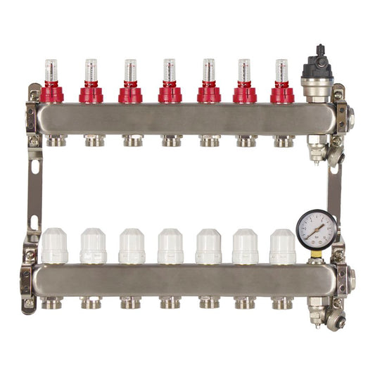 7 PORT ADVANCE DESIGN UFH MANIFOLD