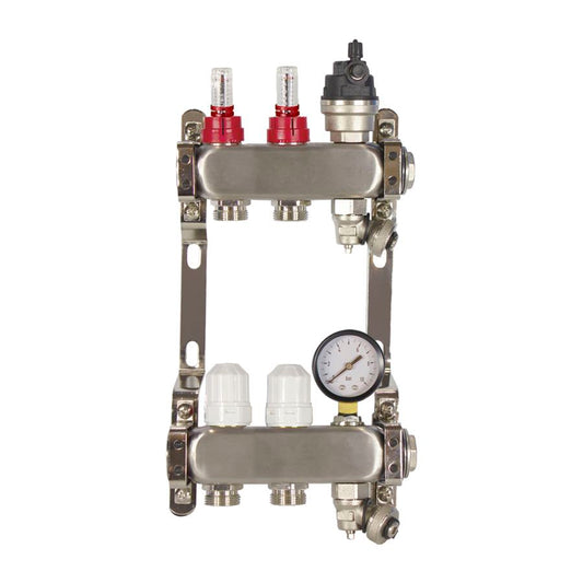 2 PORT ADVANCE DESIGN UFH MANIFOLD