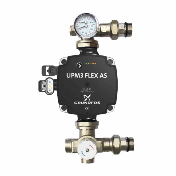 GRUNDFOS UPM3 FLEX PUMP WITH MIXING VALVE