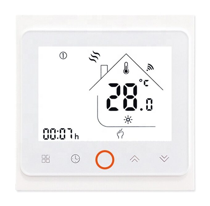 ACME MELFI 7 DAY WIFI PROGRAMMABLE E-THERMOSTAT WHITE