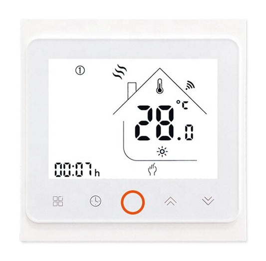 ACME MELFI 7 DAY WIFI PROGRAMMABLE E-THERMOSTAT WHITE